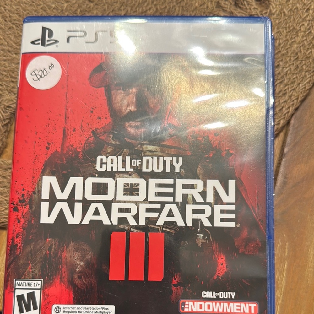: Modern Warfare III for PS3 - Black and Red